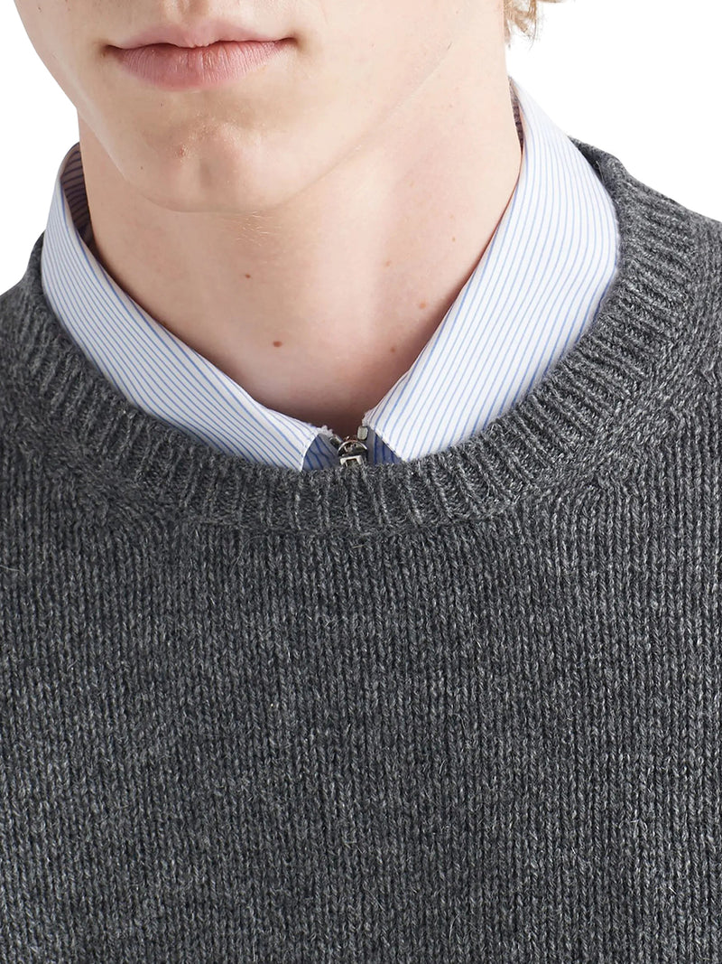 CREW NECK CASHMERE SWEATER