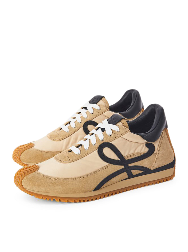 NYLON AND SUEDE FLOW RUNNER