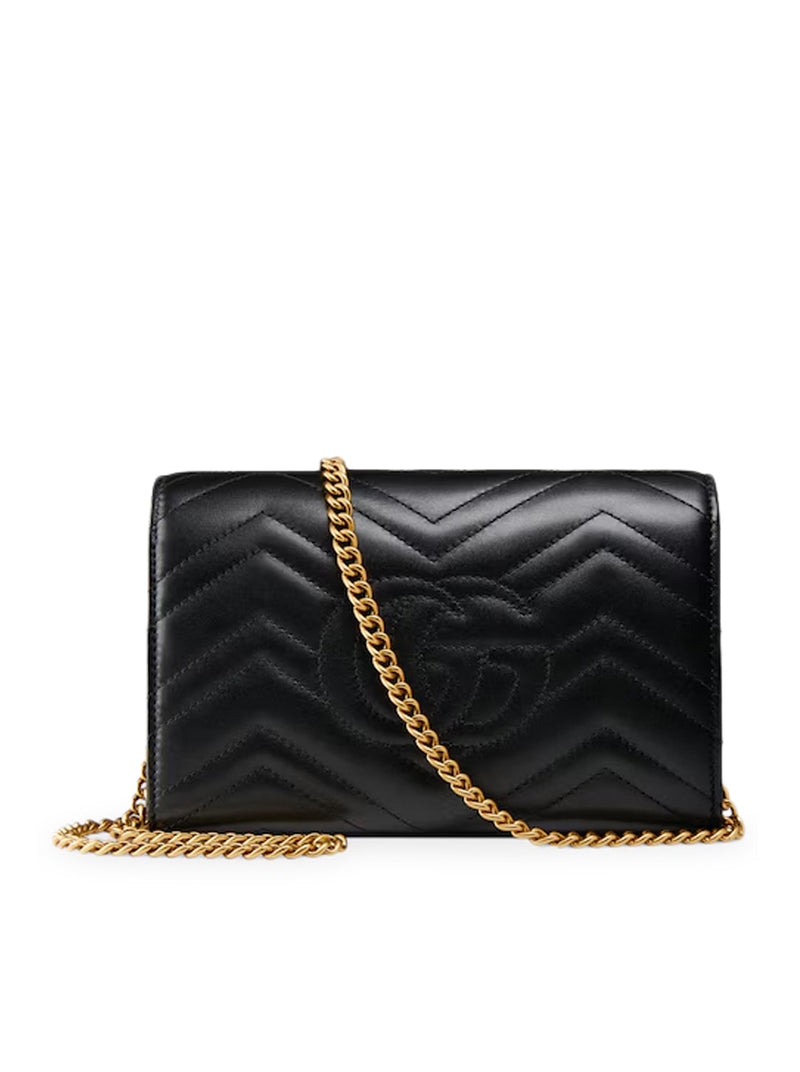 MINI GG MARMONT BAG IN MATELASSÉ LEATHER