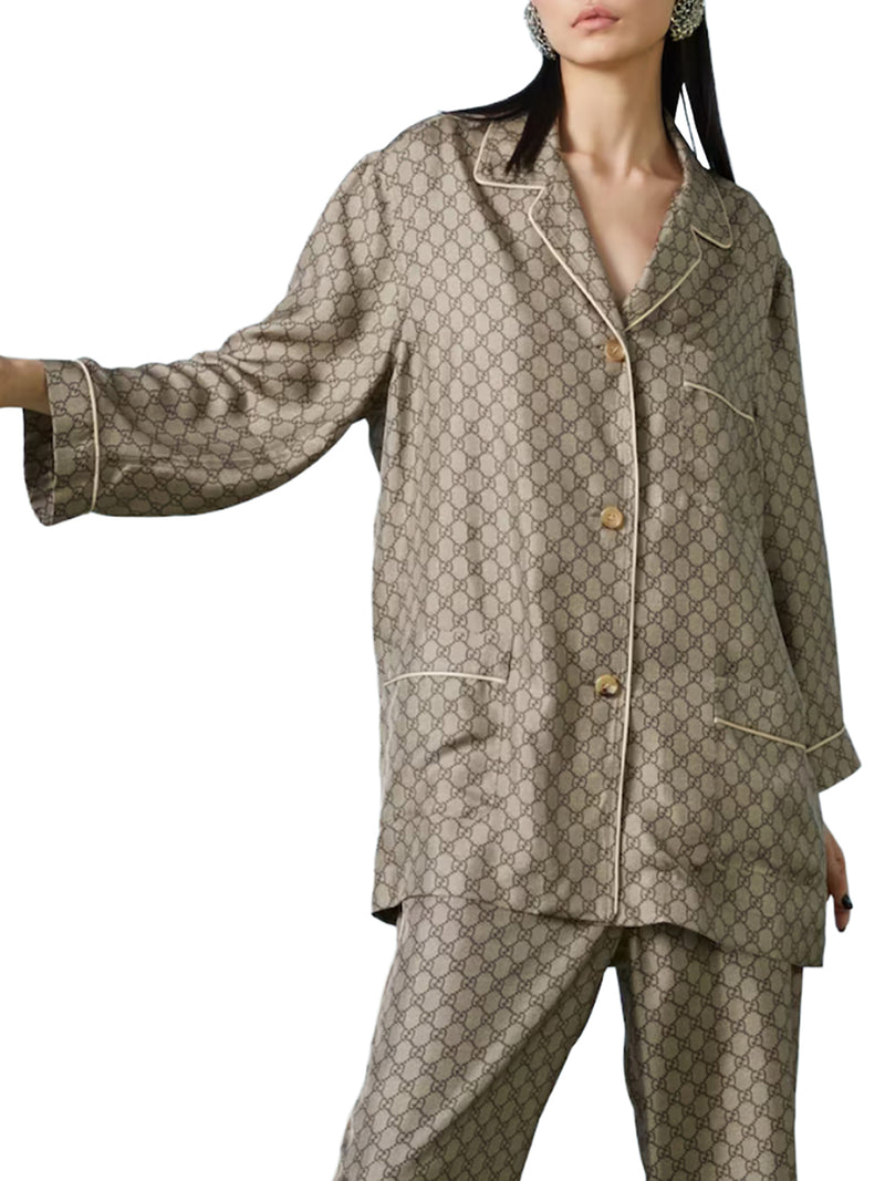 GG SUPREME SILK SHIRT