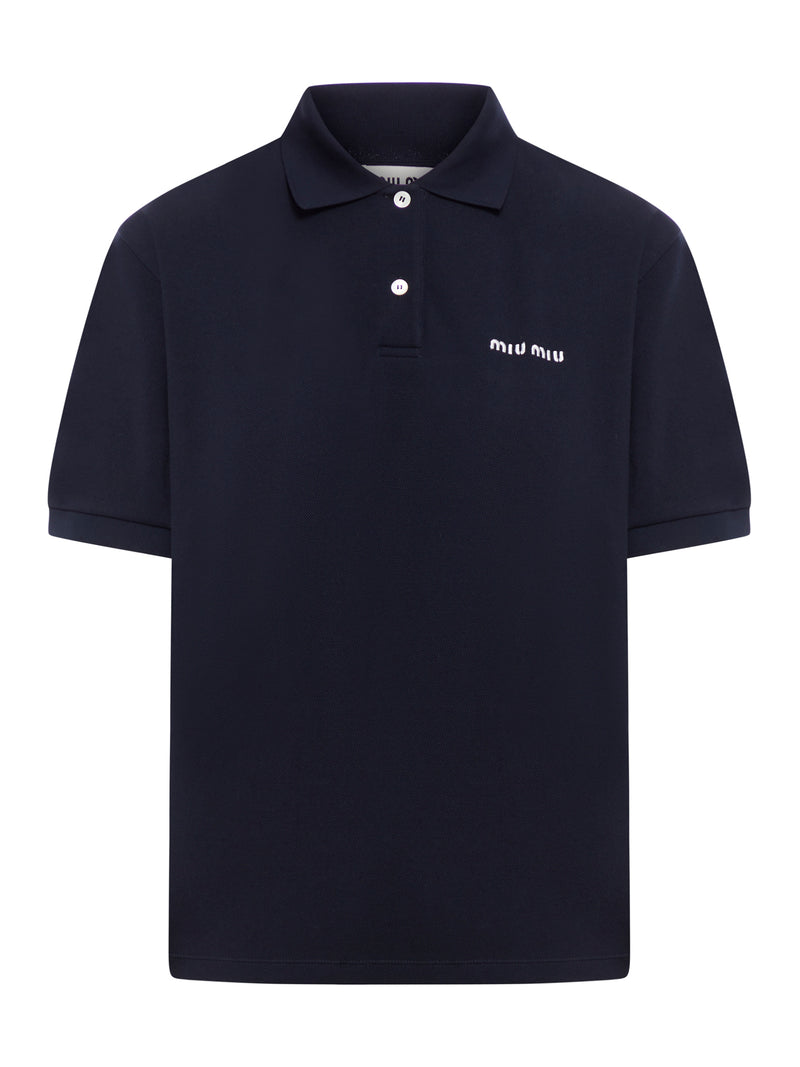 COTTON PIQUET POLO SHIRT