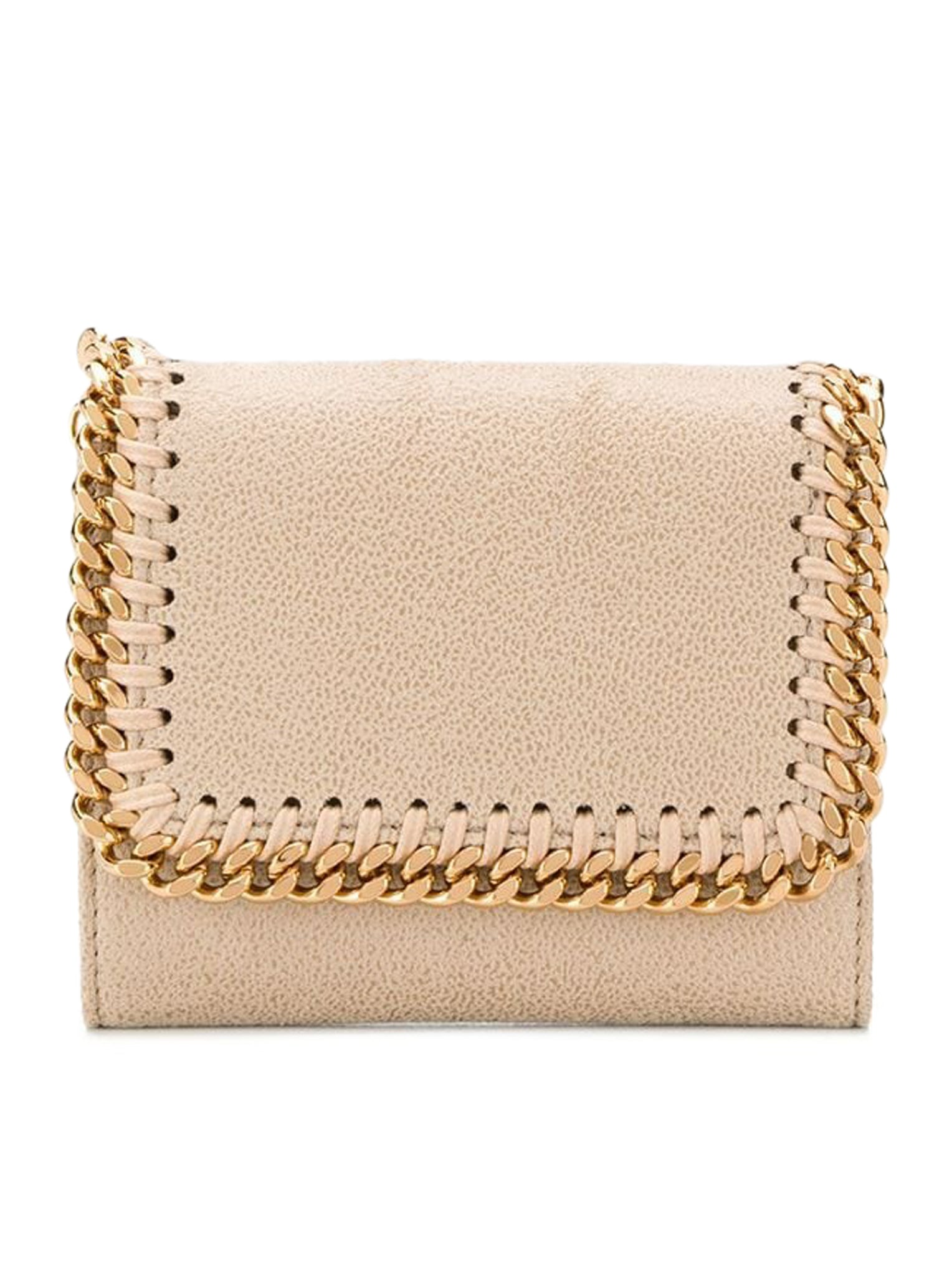 Falabella small wallet in shaggy deer