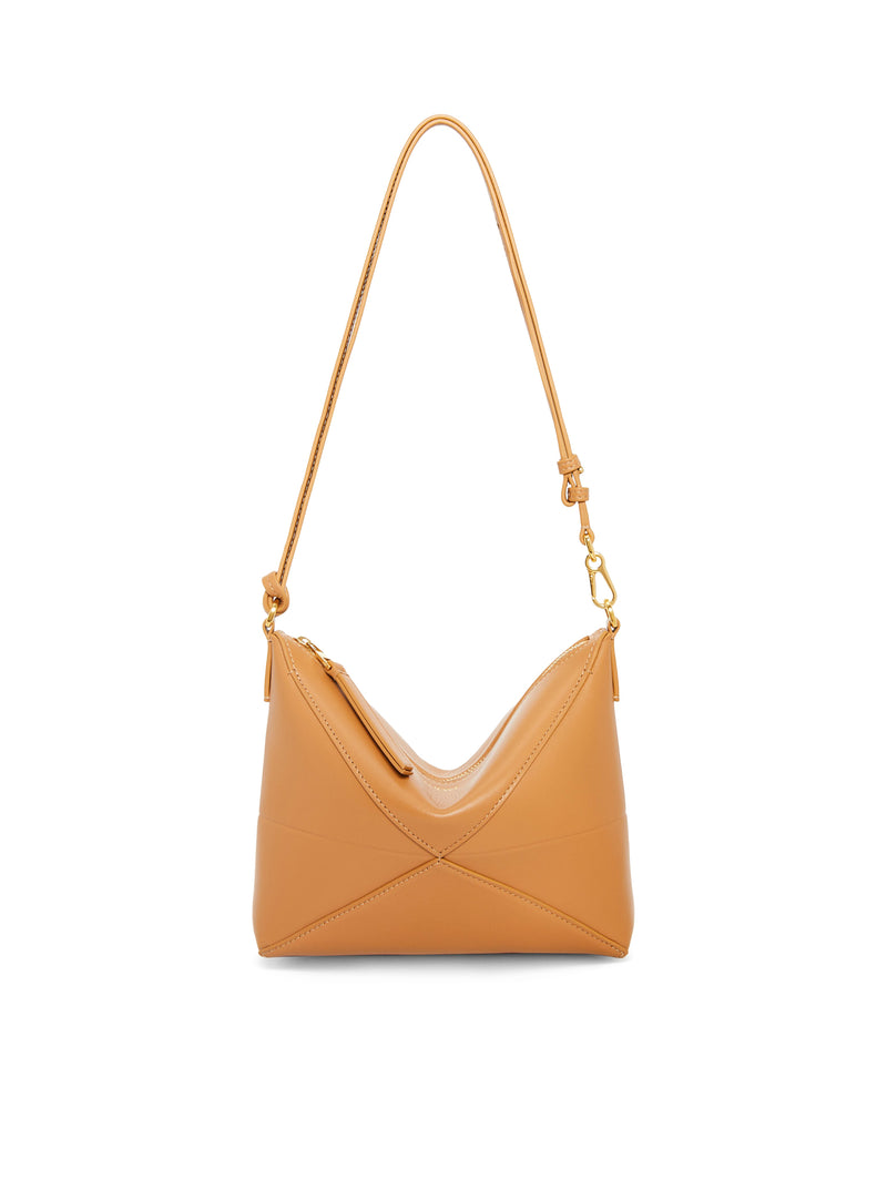 PUZZLE FOLD POUCH IN POLISHED CALFSKIN