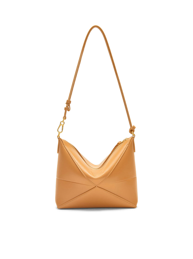 PUZZLE FOLD POUCH IN POLISHED CALFSKIN