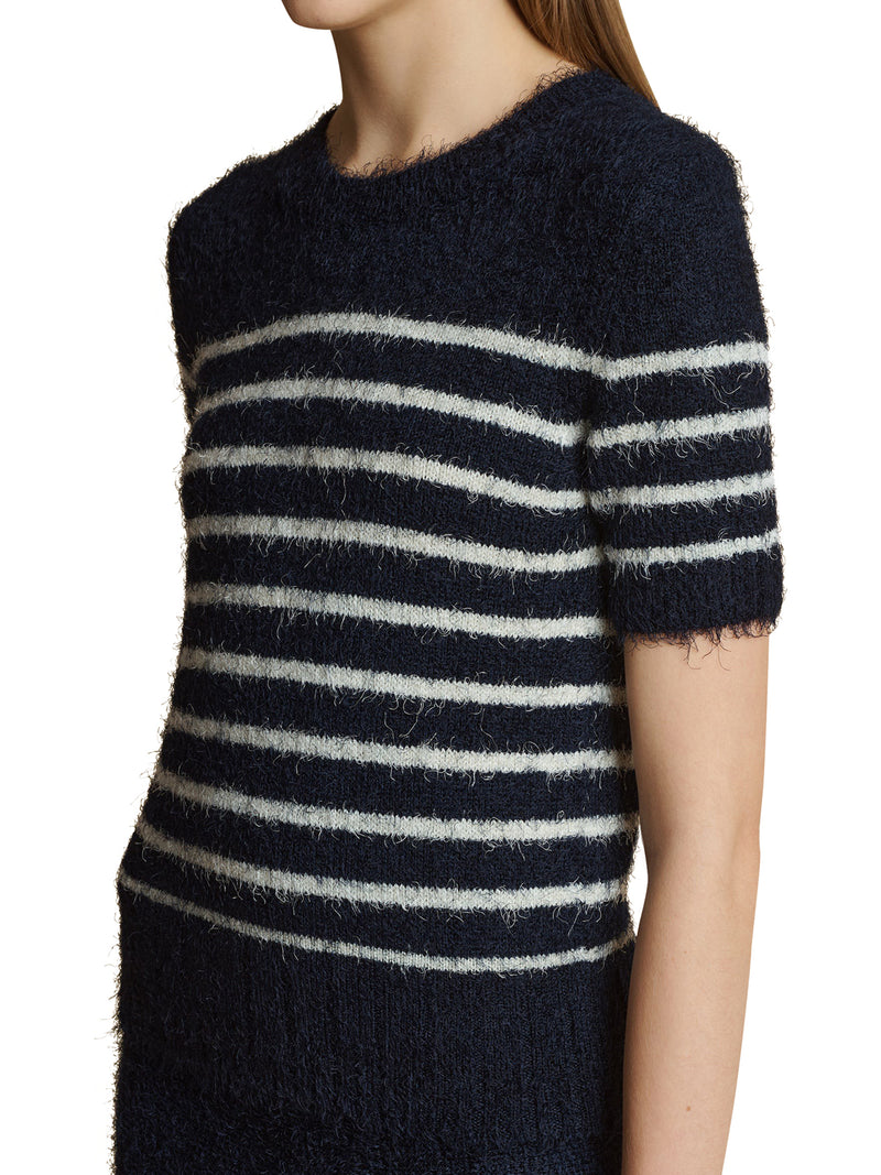 Luphia sweater in wool and silk blend