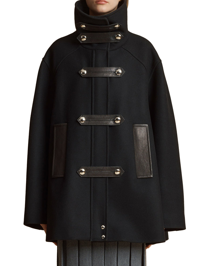 Melbo coat in wool blend