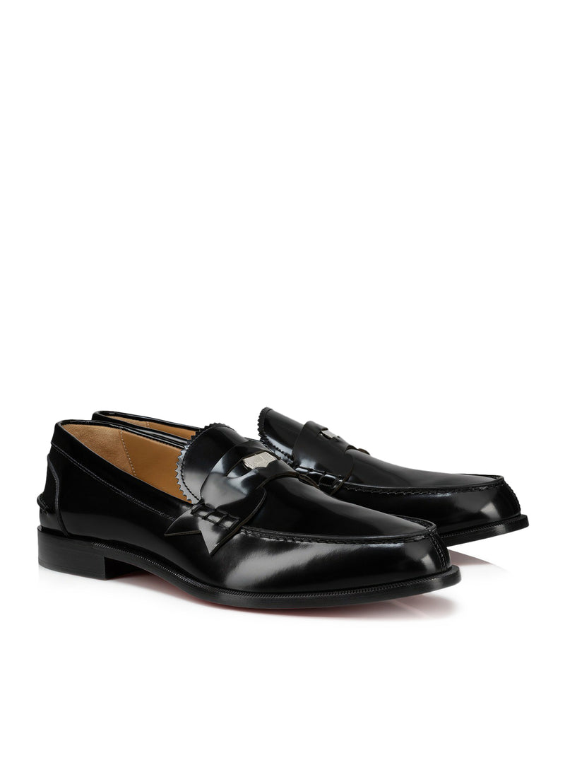 PENNY LOAFERS IN SHINY LEATHER