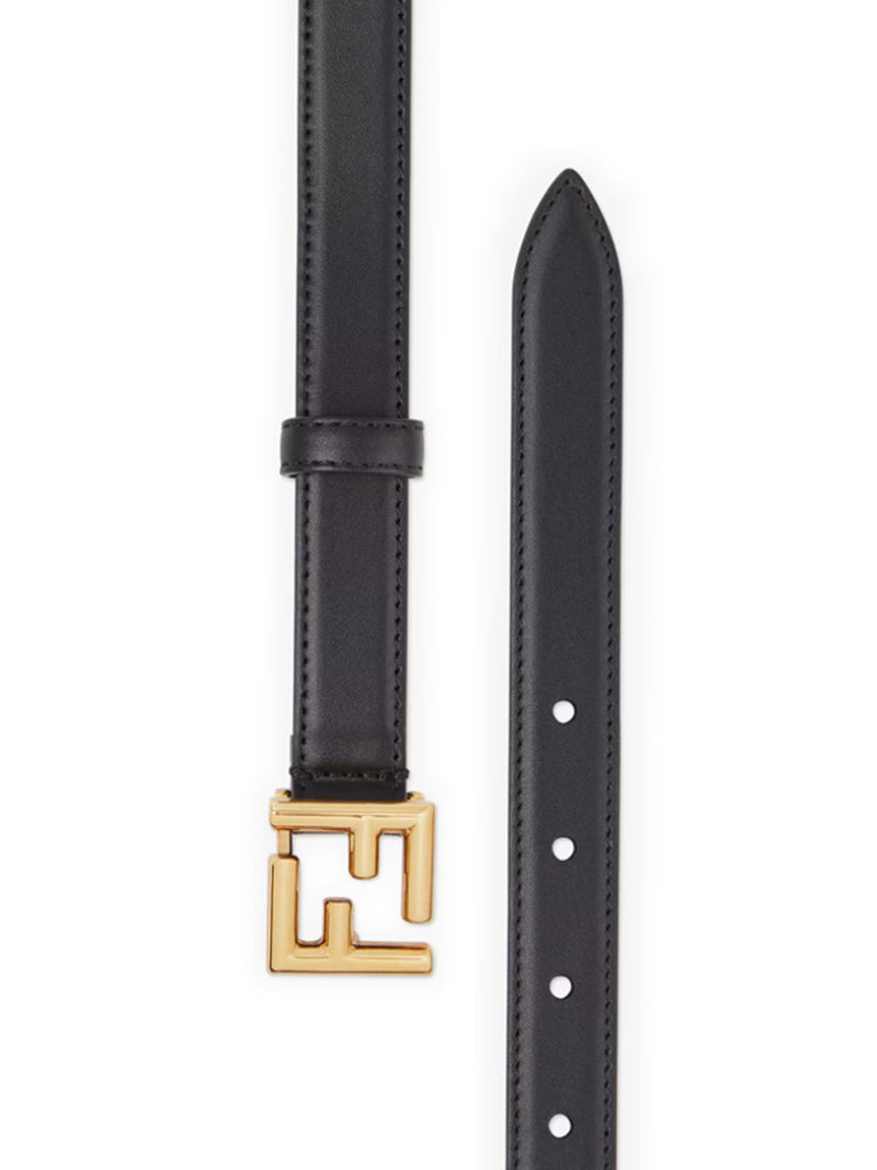 FF BLACK LEATHER BELT