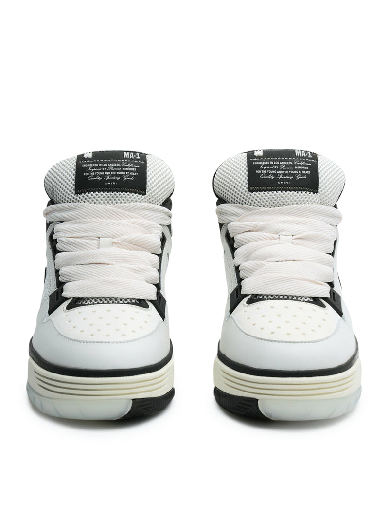 AMIRI MA1 SNEAKERS IN LEATHER AND FABRIC