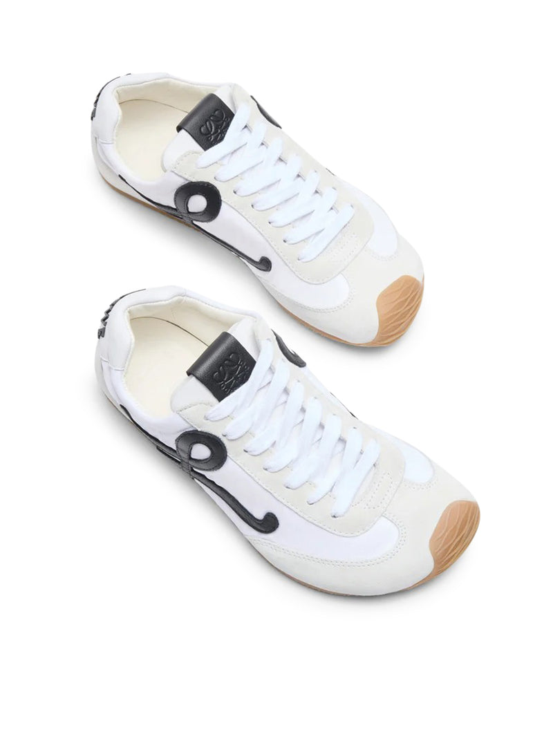 BALLET RUNNER 2.0 IN NYLON AND CALFSKIN