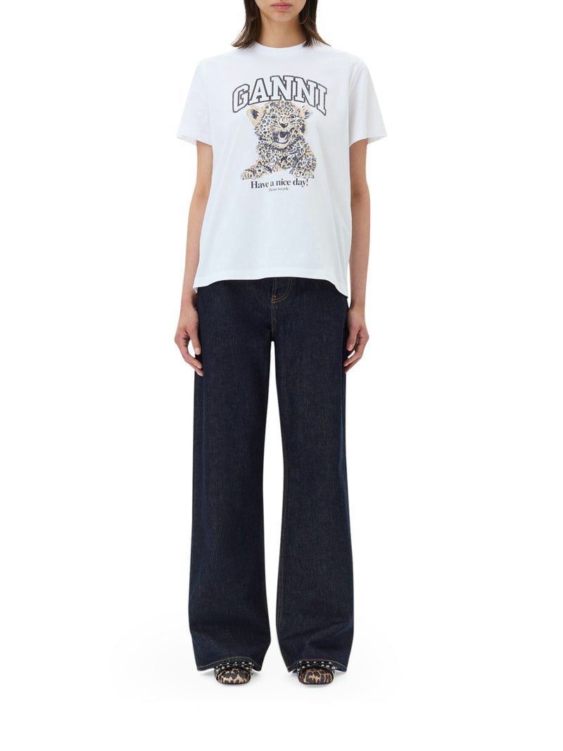 JERSEY T-SHIRT WITH PRINT