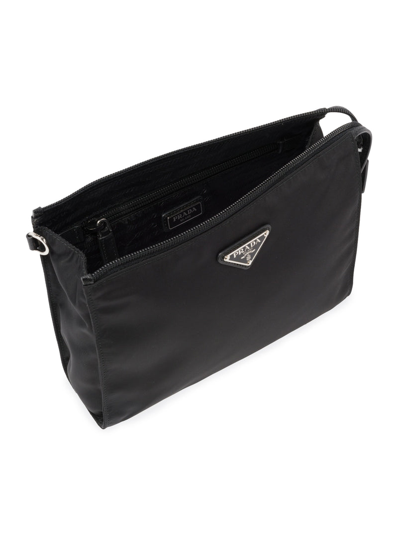 NECESSAIRE IN RE-NYLON AND SAFFIANO