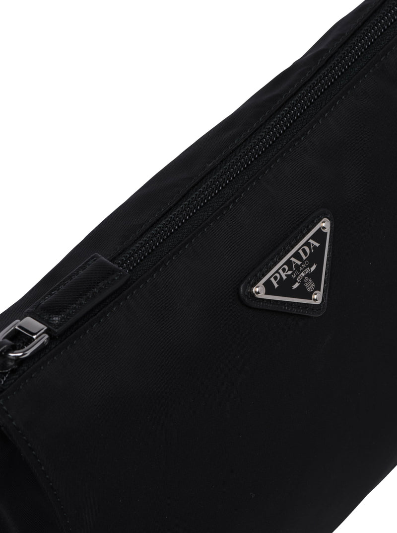 NECESSAIRE IN RE-NYLON AND SAFFIANO