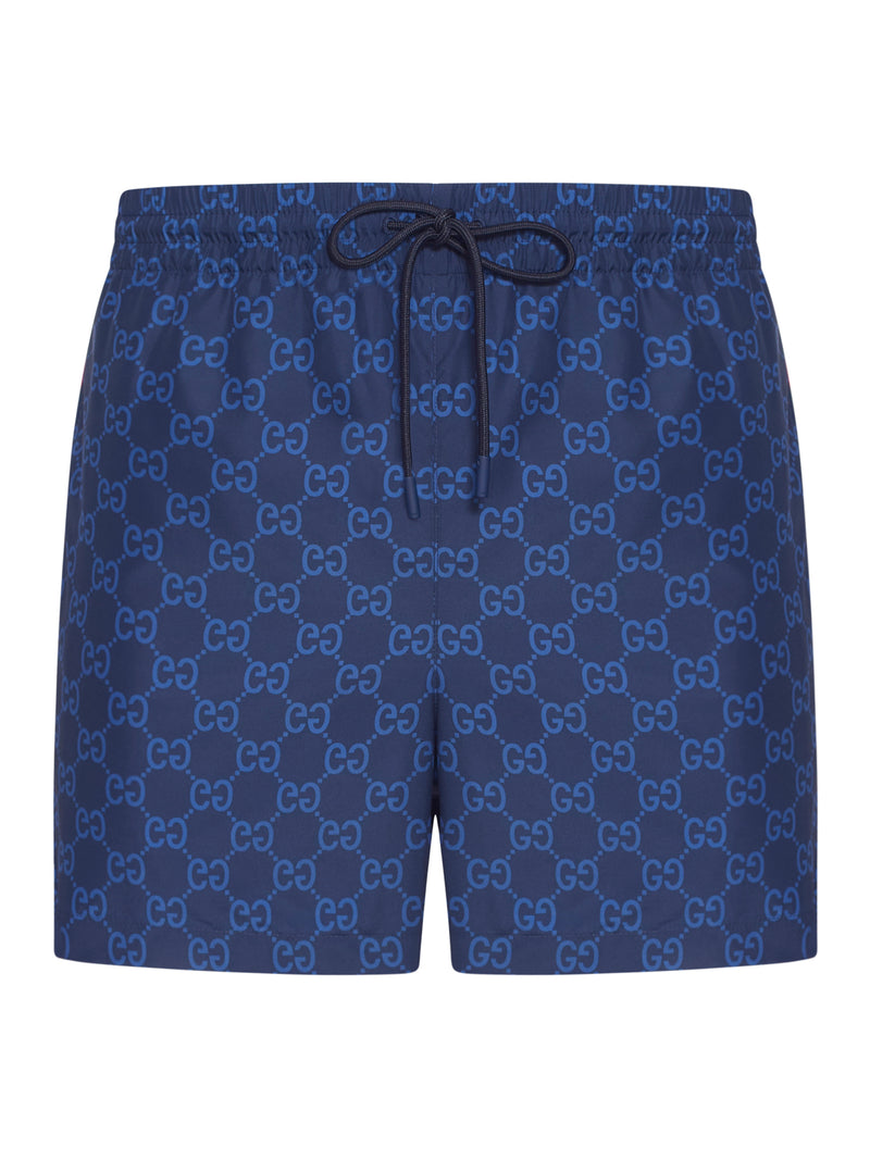 SWIMSUIT WITH ALLOVER GG LOGO