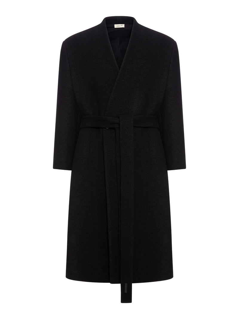 WOOL SHOULDERLESS COAT
