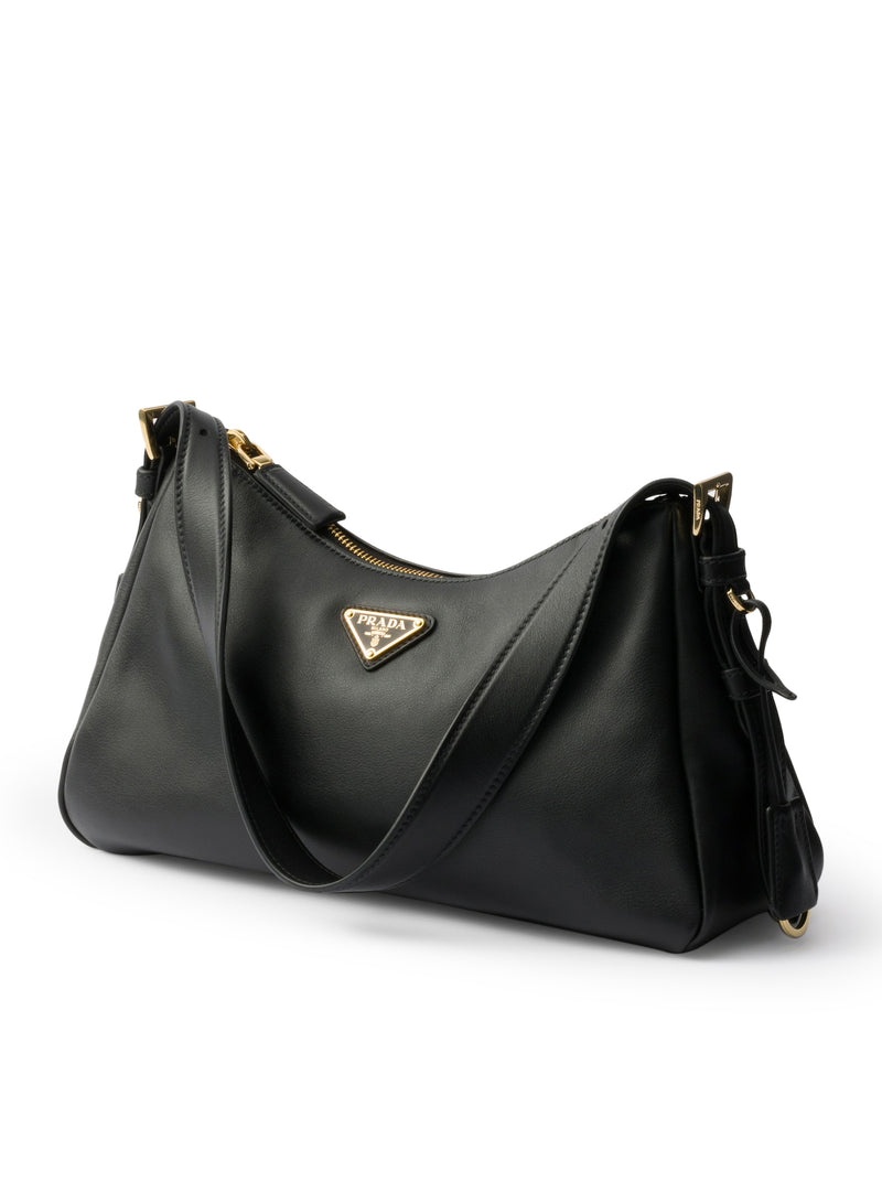 PRADA AIMEE MEDIUM LEATHER SHOULDER BAG