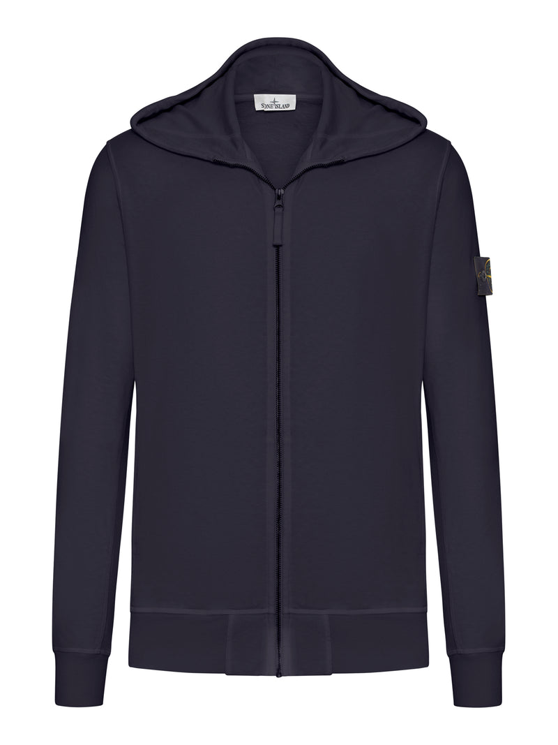 COTTON ZIP-UP HOODIE