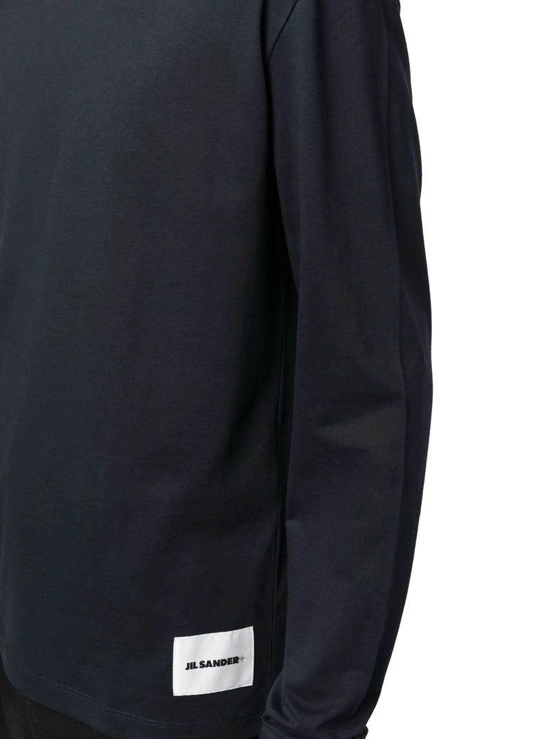 TREE-PACK OF CREWNECK T-SHIRTS WITH APPLIQUE