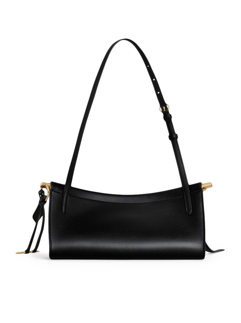 LE CLICK EAST WEST SMALL LEATHER BAG
