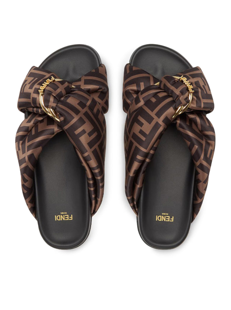 FENDI FEEL BROWN FABRIC