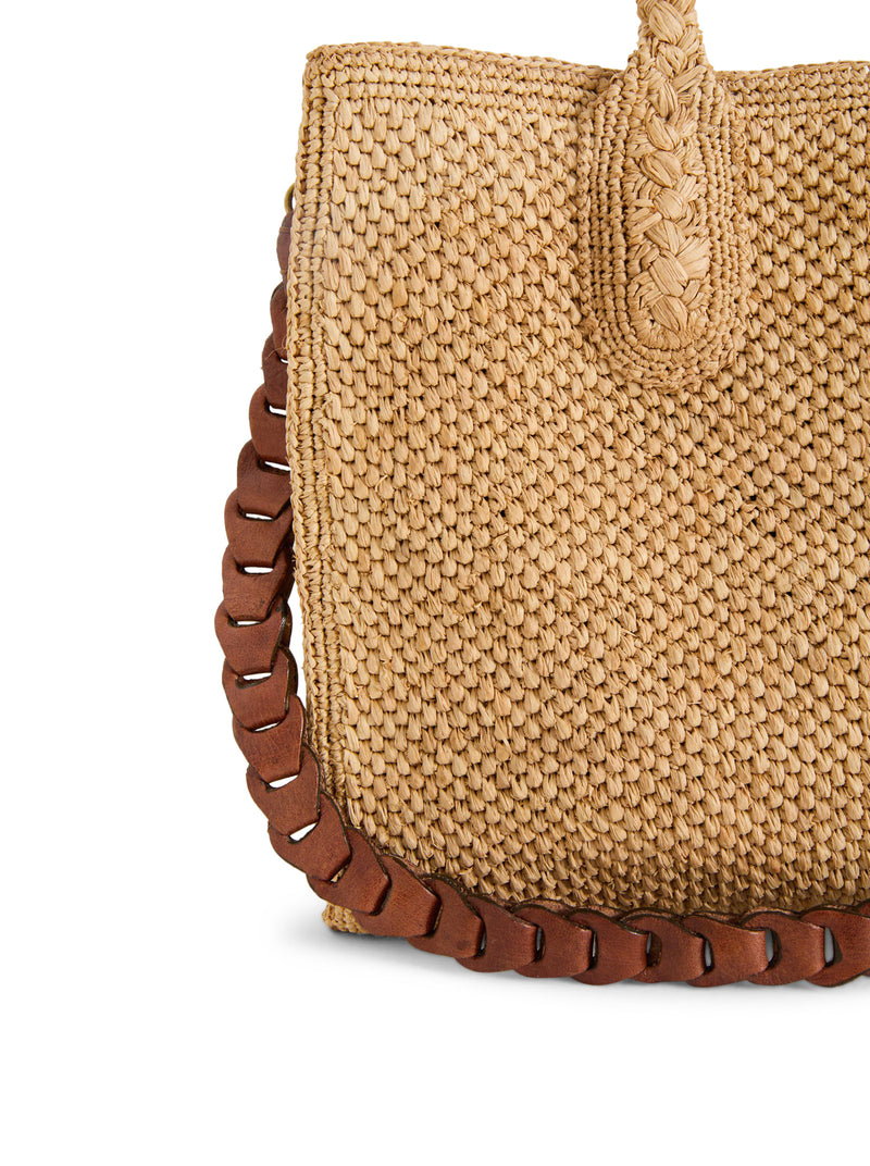 RARY TEA RAFFIA BAG