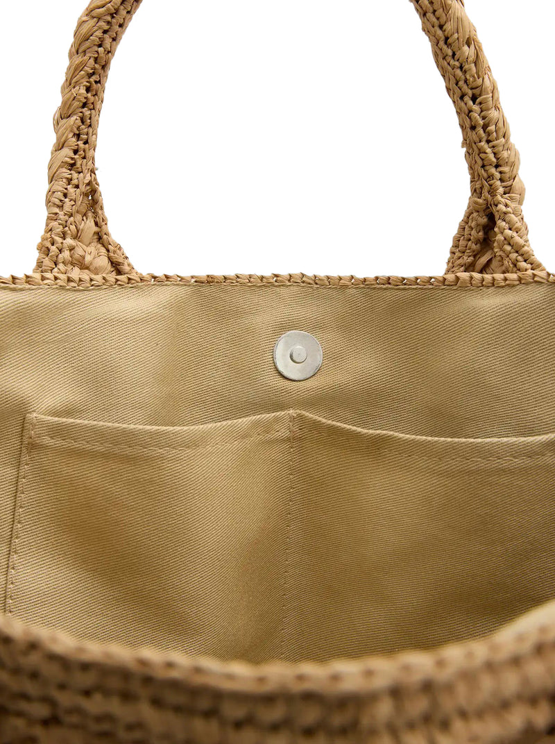 RARY TEA RAFFIA BAG