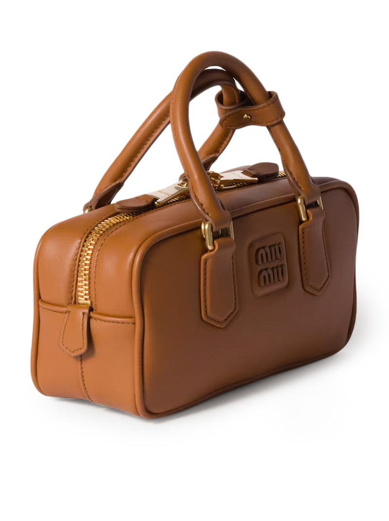 ARCADIE SMOOTH LEATHER BAG