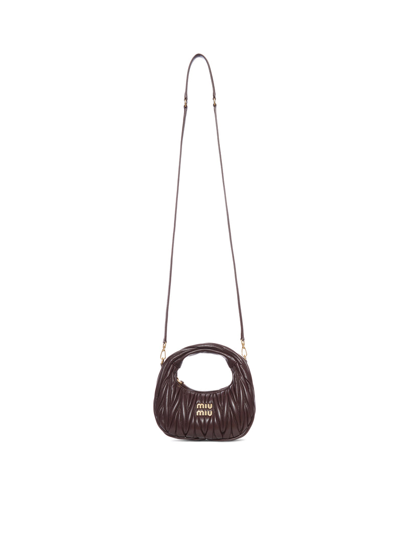 MINI HOBO WANDER BAG IN NAPPA MATELASSÈ