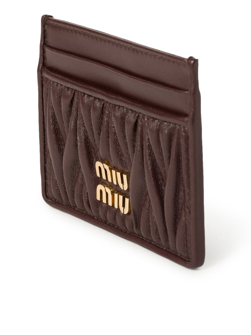 NAPPA MATELASSE CARD HOLDER`