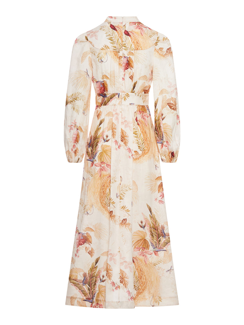 ASCENSION PLUNGE MIDI DRESS