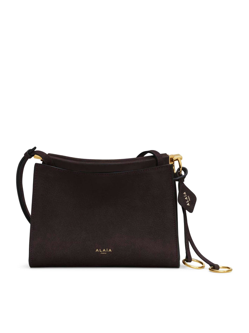 LE CLICK SMALL SQUARE NUBUCK BAG
