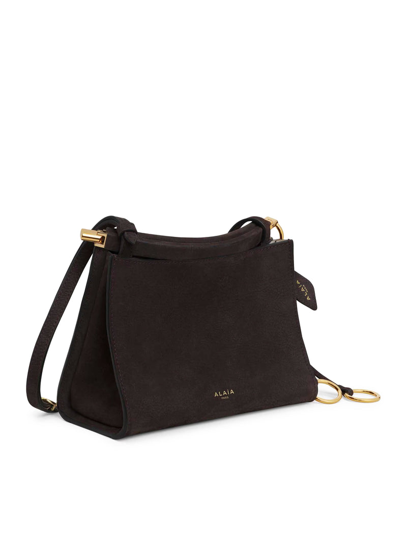 LE CLICK SMALL SQUARE NUBUCK BAG