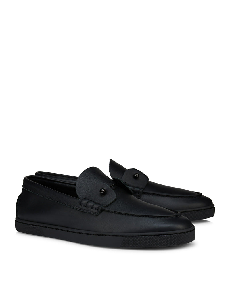 CHAMBELIBOAT LEATHER LOAFERS