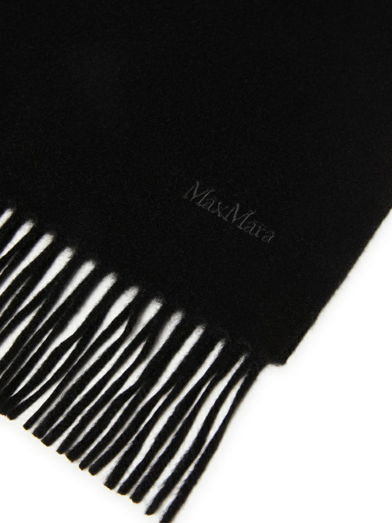 CASHMERE STOLE WITH MONOGRAM EMBROIDERY