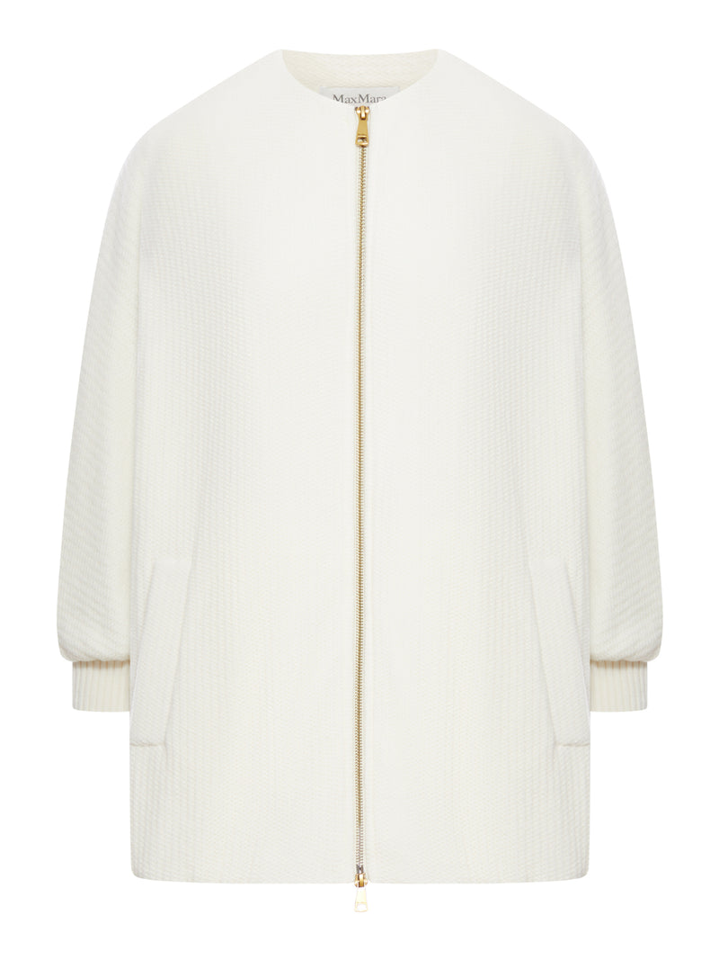 WOOL AND CASHMERE KNIT JACKET