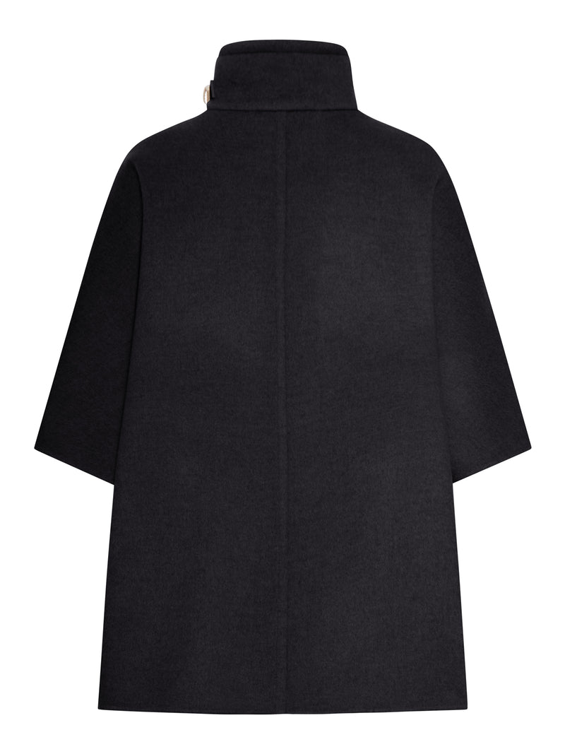 LIGHTWEIGHT CASHMERE DRAP CAPE