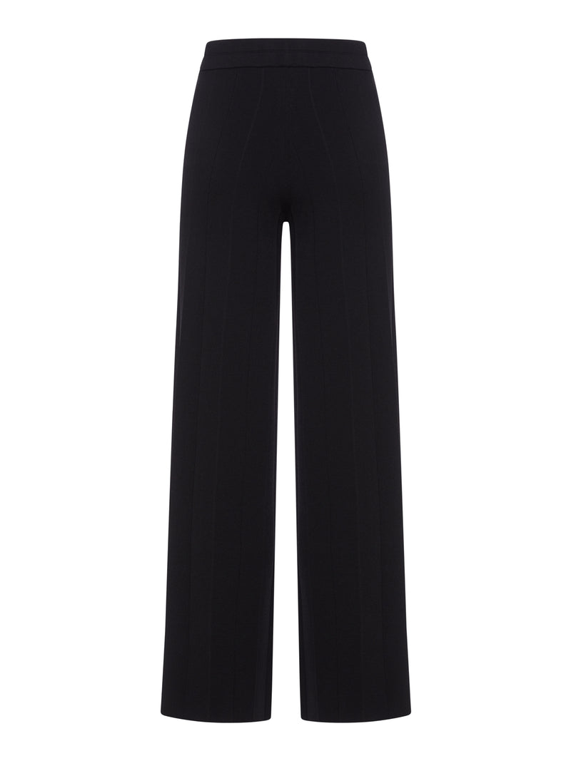 VISCOSE CRÊPE YARN TROUSERS