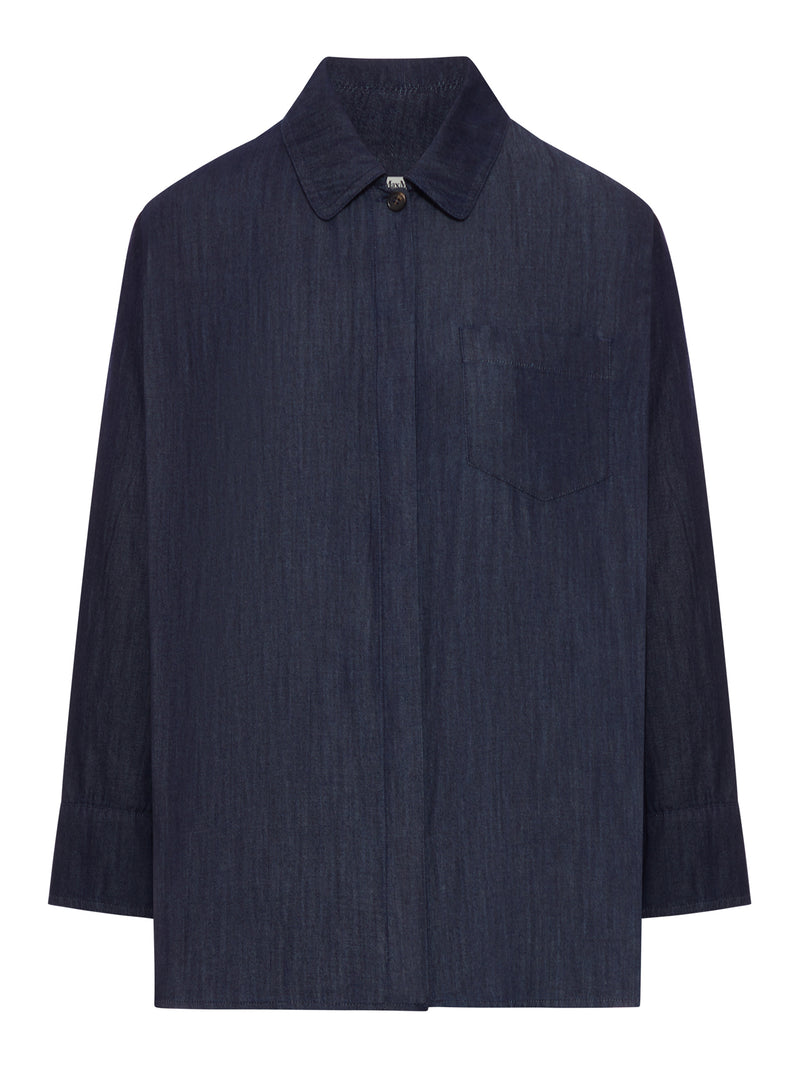 REGULAR FIT DENIM SHIRT