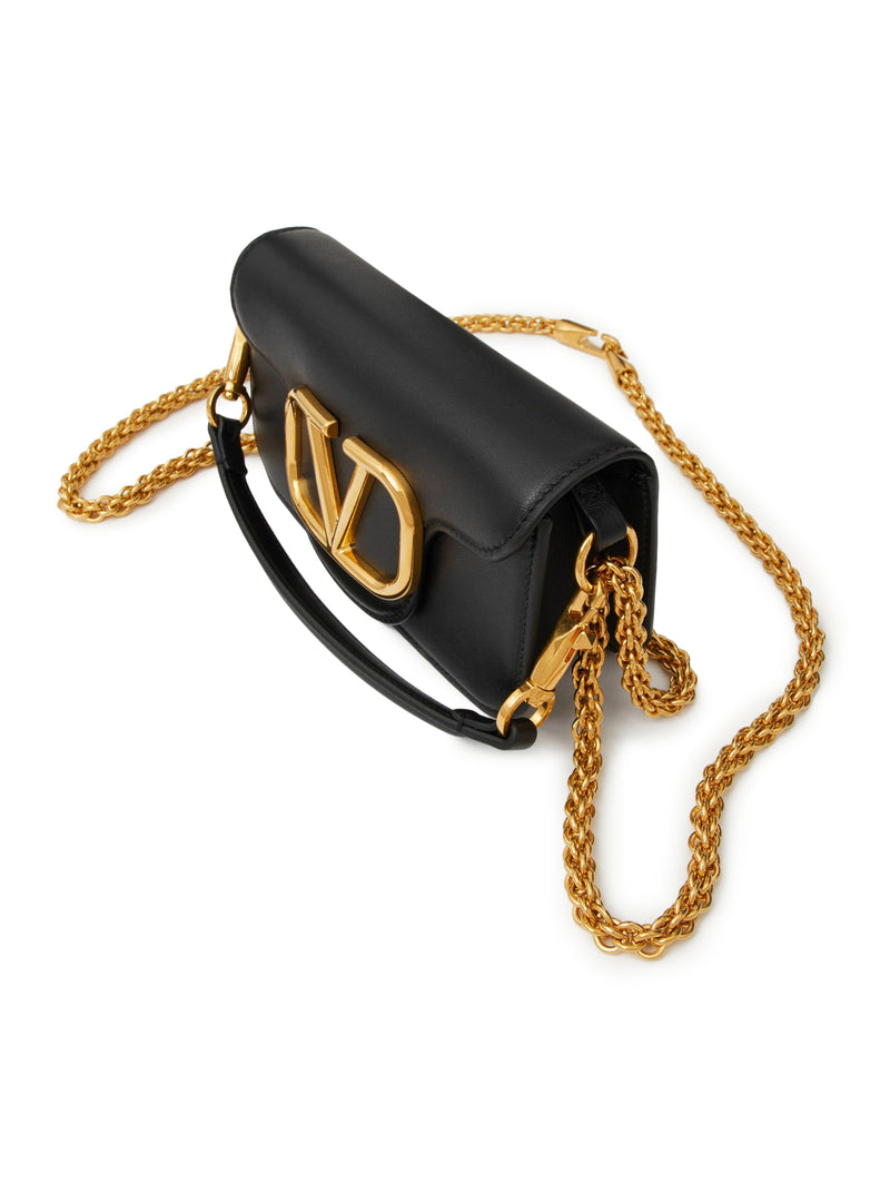 SMALL SHOULDER BAG LOCÒ IN CALFSKIN