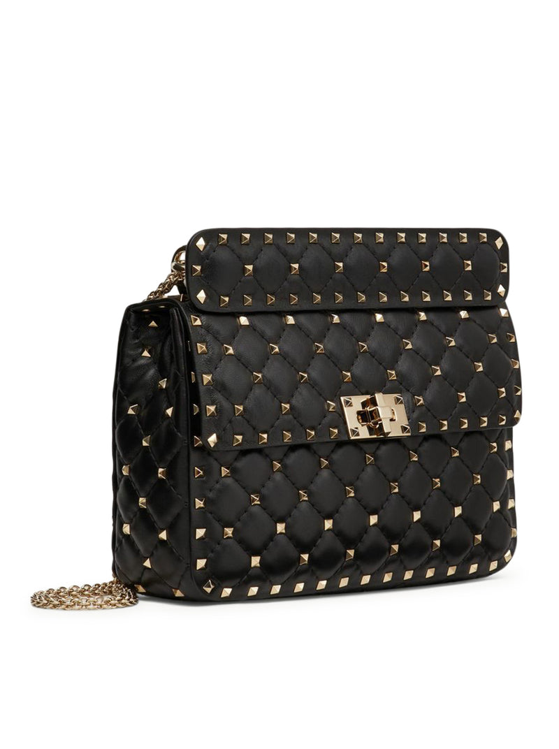 MEDIUM ROCKSTUD SPIKE NAPPA BAG