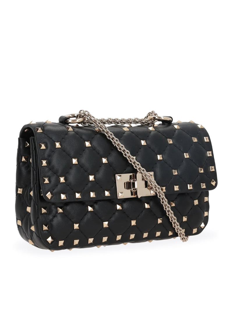 SMALL ROCKSTUD SPIKE BAG IN MATELASSÉ NAPPA