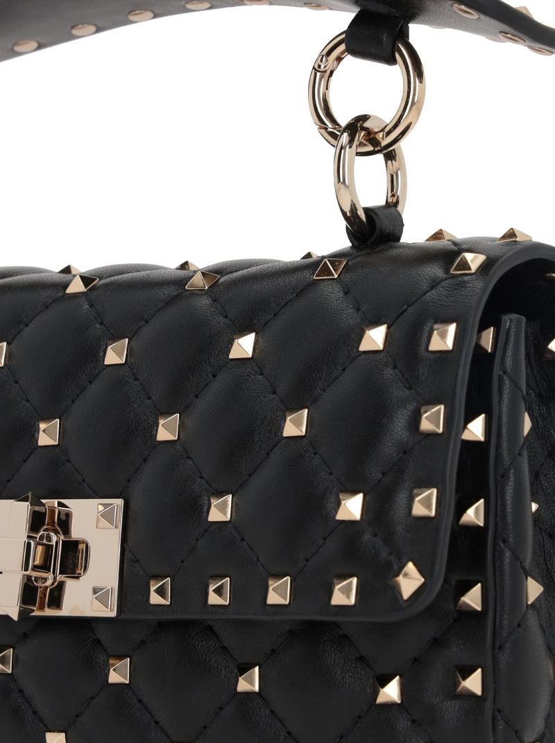 SMALL ROCKSTUD SPIKE BAG IN MATELASSÉ NAPPA