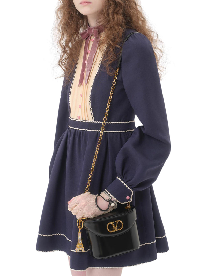 VANITY BAG VAIN IN POLISHED CALFSKIN