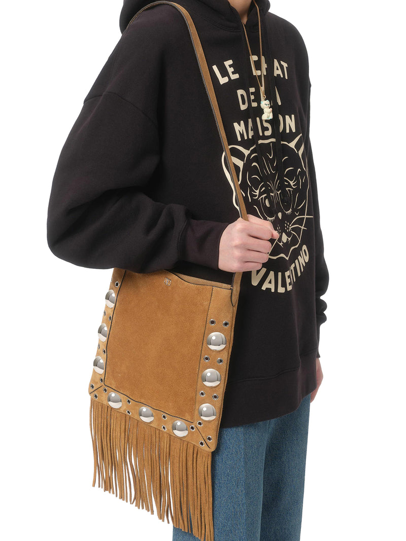 COTTON SWEATSHIRT WITH CHAT DE LA MAISON PATCH