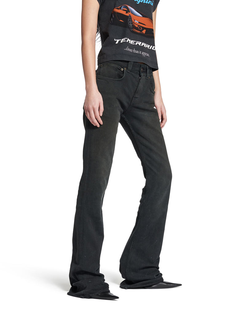 SLIM FIT BOOTCUT PANTS