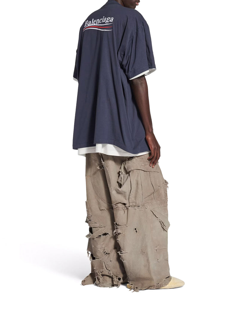 DOUBLE T-SHIRT POLITICAL CAMPAIGN DRY JERSEY