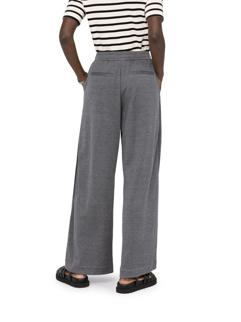 COMFORT JOGGERS IN COTTON AND SILK