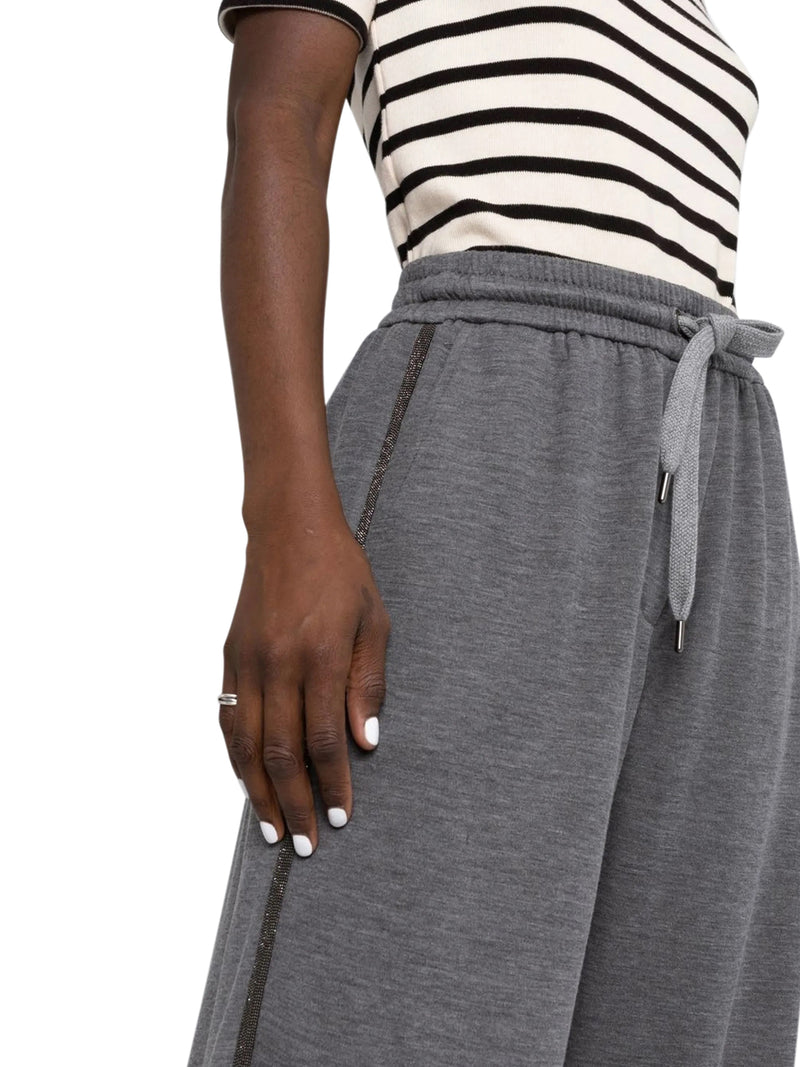 COMFORT JOGGERS IN COTTON AND SILK