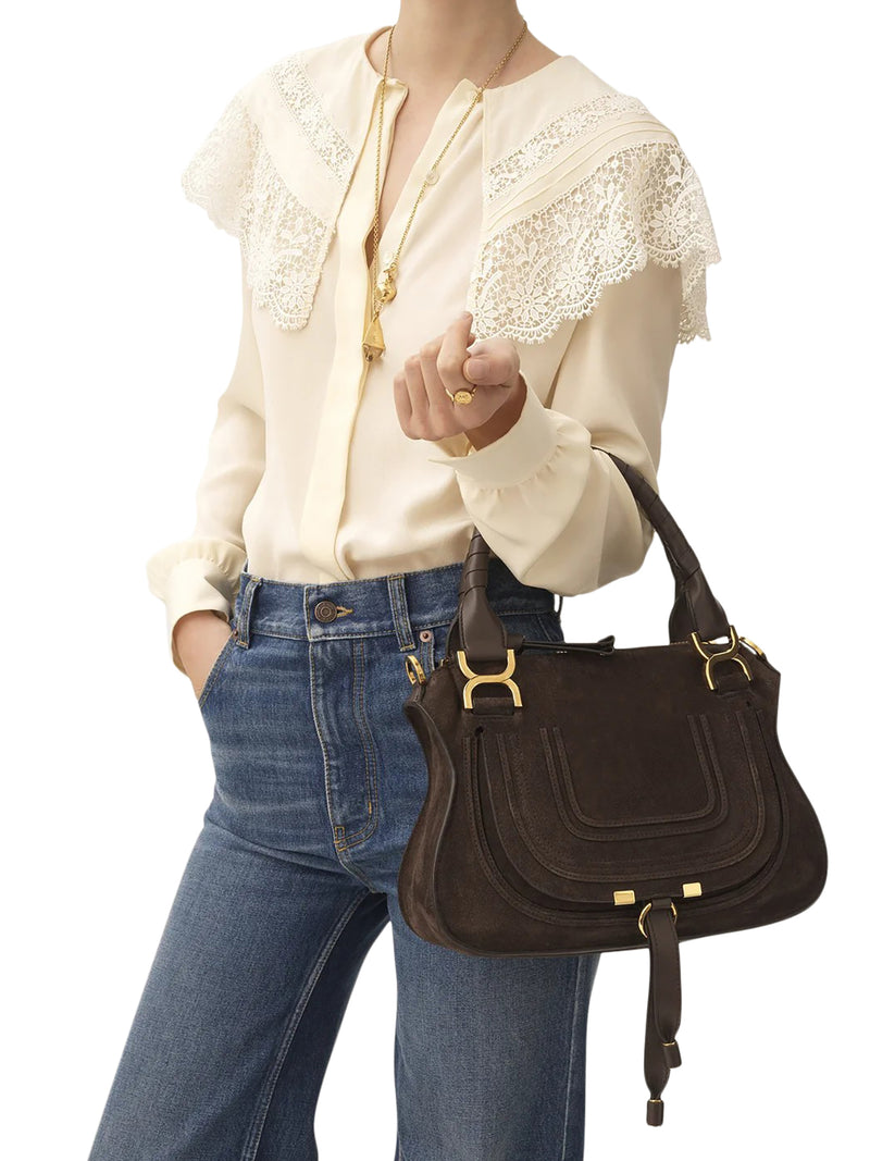 MARCIE SMALL LEATHER BAG