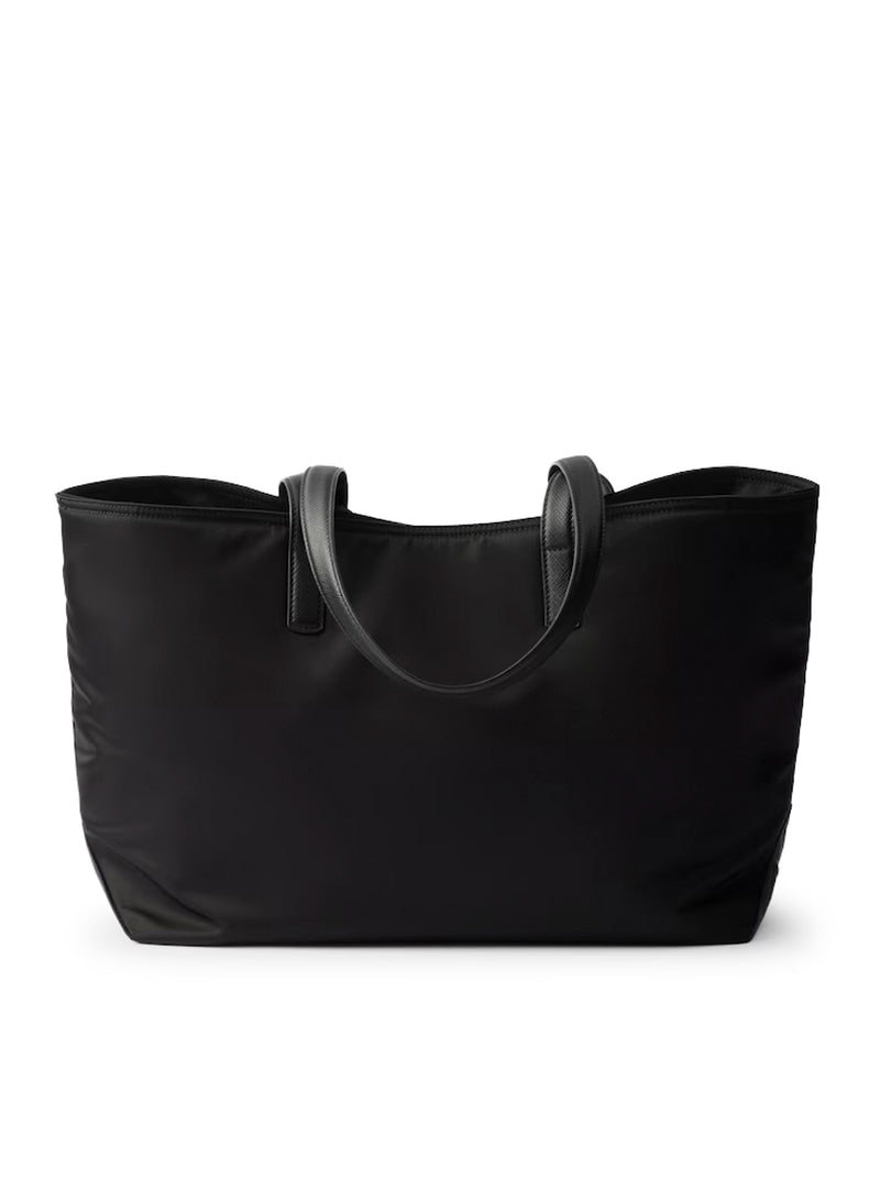 RE-EDITION 1978 MEDIUM SHOPPING BAG IN RE-NYLON AND SAFFIANO